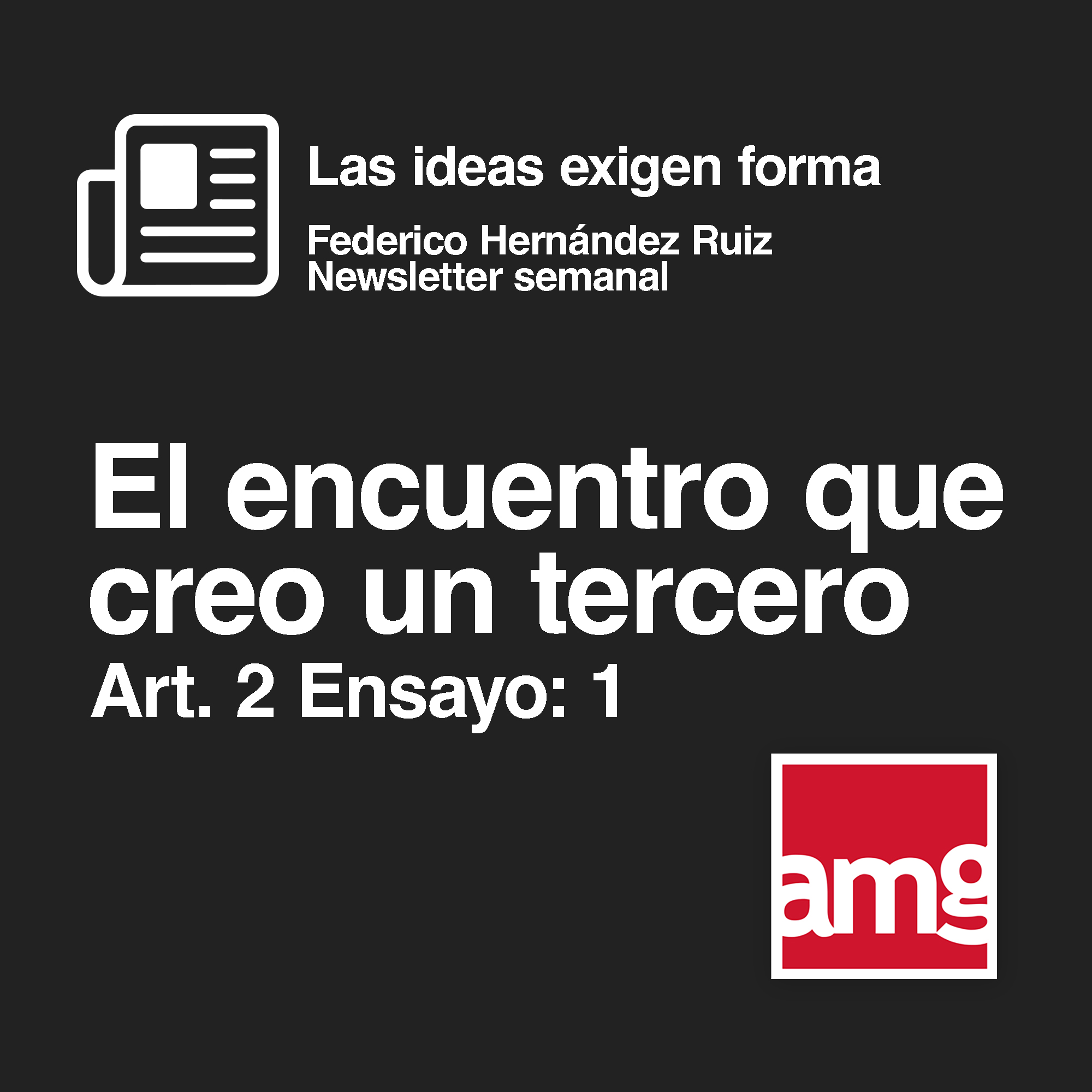 Portada editorial de El encuentro que creó un tercero