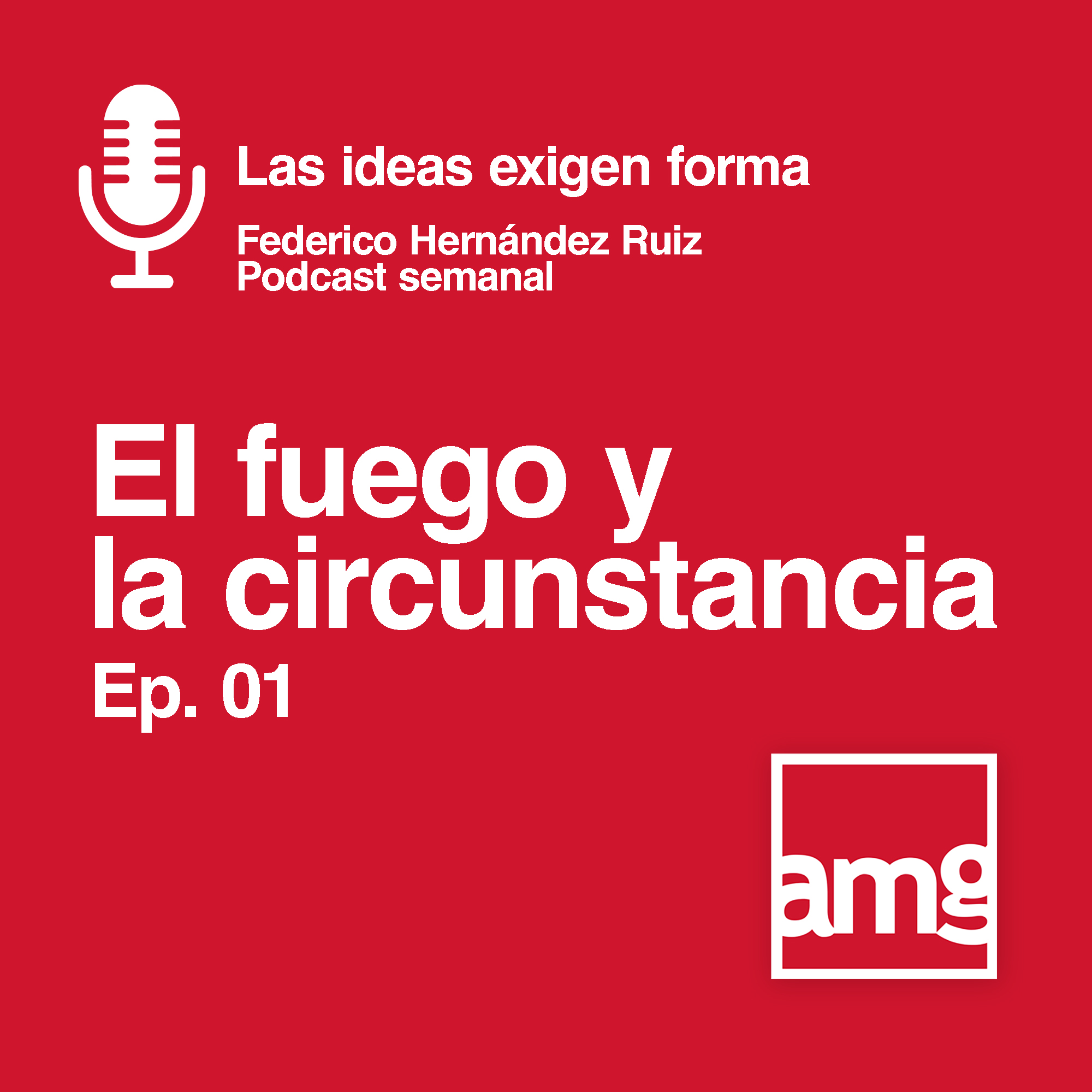 Portada del audio de El fuego y la circunstancia